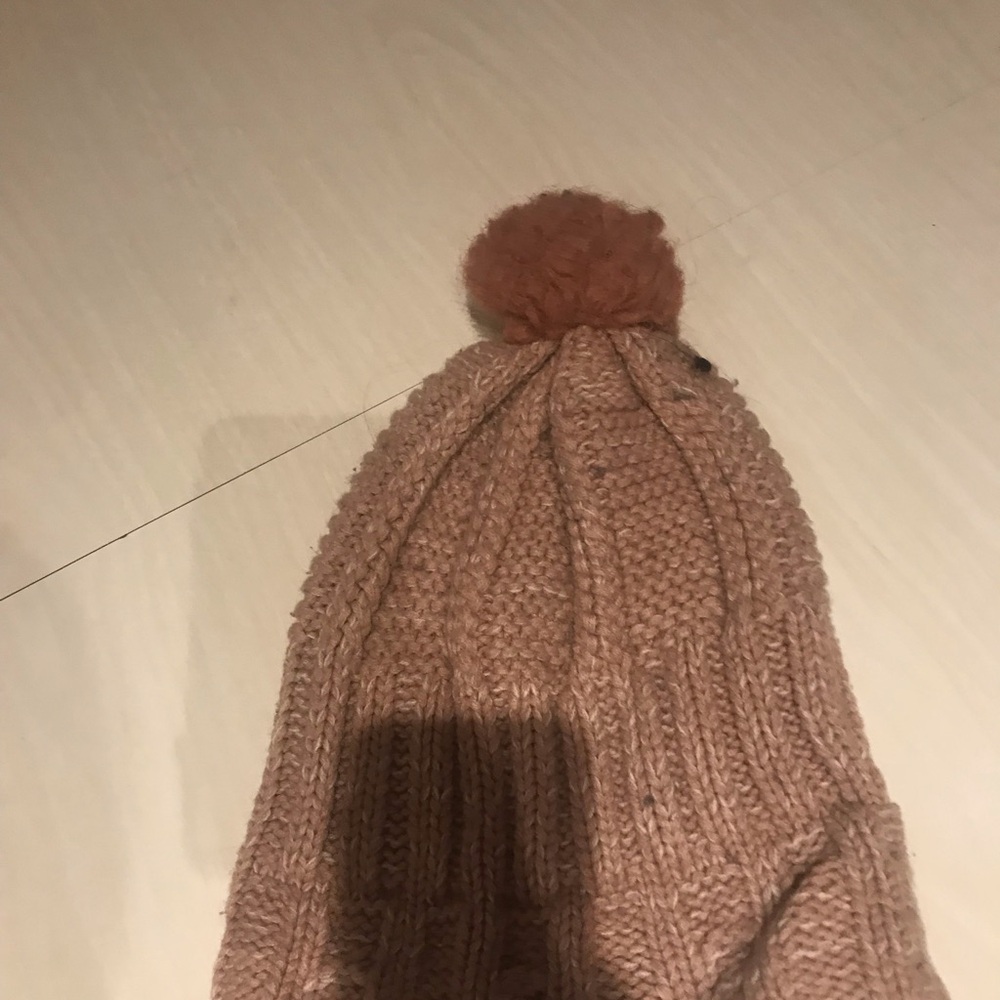 3/15$ Madison Pink Knit Hat Cozy Winter Accessory